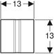 Система електронного керування змивом уриналу Geberit 50 (116.026.QF.1) латунь / матовий 386113 фото 5
