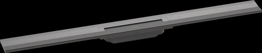 Решітка для трапу Hansgrohe RainDrain Flex 900 мм 56052340 пристенная (чорний матовий хром) 491446 фото