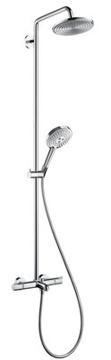 Душевая система Hansgrohe Raindance Select S 240 Showerpipe 27117000 с термостатом (хром) 92341 фото