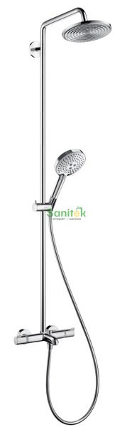 Душова система Hansgrohe Raindance Select S 240 Showerpipe 27117000 з термостатом (хром) 92341 фото