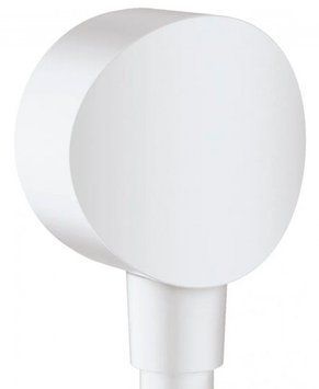 Подключение для душевого шланга Hansgrohe Fixfit 26453700 белый матовый 421508 фото