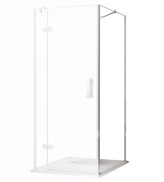 Бічна стінка Ravak SmartLine SMPS-100 R (9SPA0A00Z1) хромований профіль/скло Transparent (права) 152115 фото
