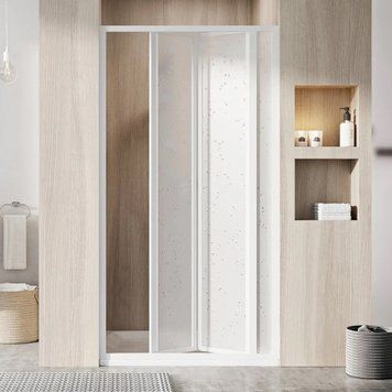 Душові двері Ravak Supernova SDZ3-100 195 (02VA01O211) білий профіль/полістирол Pearl 435576 фото