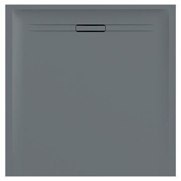 Душовий піддон Geberit Sestra 90x90 (550.260.00.1) сірий 386155 фото