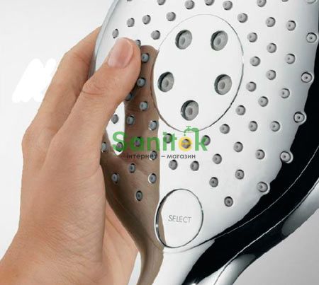 Душова система Hansgrohe Raindance Select S 240 Showerpipe 27117000 з термостатом (хром) 92341 фото