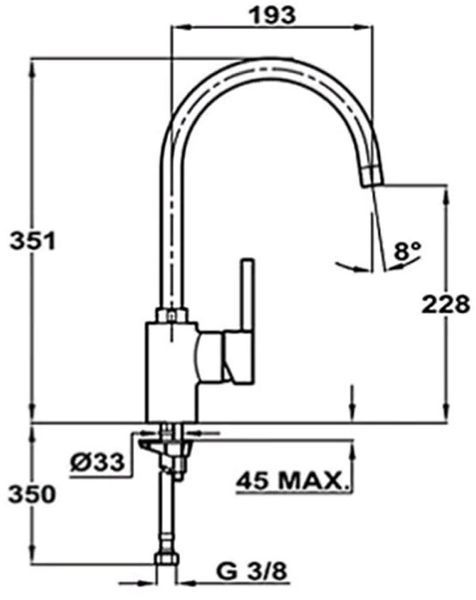 Смеситель для кухни Teka Alaior XL H (ARK 915) (239151200) хром 413889 фото