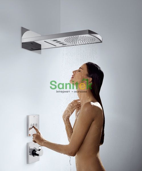Центральний термостат для душу Hansgrohe Shower Select Highflow 15760000 прихованого монтажу (хром) 119871 фото
