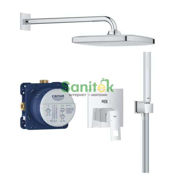 Душова система Grohe Eurocube 25289000 (хром) 868148 фото