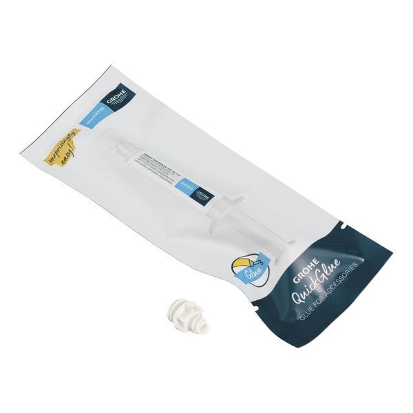 Клей для приклеювання аксесуарів до стіни Grohe 41127000 696022 фото