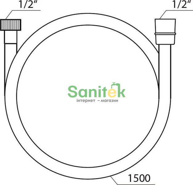 Душовий шланг Ravak SatinFlex 913.00CR X07P176 (150 см) сріблястий 121671 фото