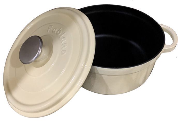 Чавунна каструля Fabiano C 240 Ivory (8201.509.0706) 3,8 л 324843 фото