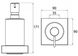 Дозатор для жидкого мыла Emco Liaison 1821 001 02 (хром) 282584 фото 2