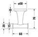 Гачок для рушників Duravit Starck T 0099304600 (чорний матовий) 358599 фото 2