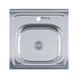 Кухонна мийка Imperial 5050 (0,6мм) Satin накладна 237907 фото 1