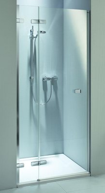 Душові двері Kolo Next 100 (HDRF10222003L) сріблястий профіль/скло прозоре Reflex (ліва) 153178 фото