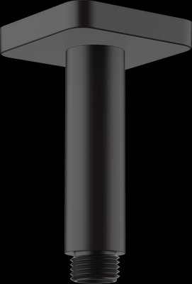 Тримач верхнього душу Hansgrohe Vernis Shape 26406670 стельовий 100 мм (чорний матовий) 490902 фото