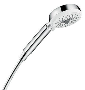Душова лійка Hansgrohe Crometta 100 Multi 26823400 (3 режими) білий-хром 128655 фото