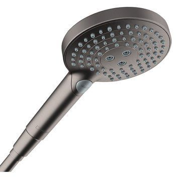 Душевая лейка Hansgrohe Raindance Select S PowderRain 120 3jet P EcoSmart 26515340 (3 режима) Brushed Black Chrome 972313 фото