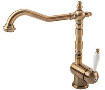 Змішувач для кухні Fabiano FKM 37 Brass-Antique (8232.403.0343) бронза 128020 фото