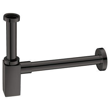 Напівсифон для умивальника Imprese Grafiky ZMK041807600 (чорний) 310975 фото