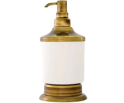Дозатор для жидкого мыла Kugu Versace Freestand 230A (бронза) 134262 фото