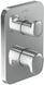 Змішувач для ванни та душу Jacob Delafon Hybrid E98730-CP прихованого монтажу з термостатом (хром) 133501 фото 1