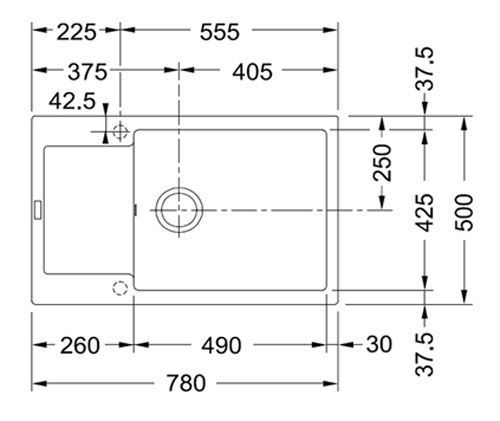 Гранітна мийка Franke Maris MRG 611-78 XL (114.0374.916) миндаль 139733 фото