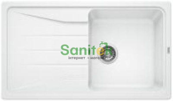 Гранітна мийка Blanco Sona 5S (519674) білий 143007 фото