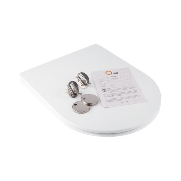 Сиденье для унитаза Qtap Swan/Jay (QT99SC5176W) Slim Soft Close 384810 фото