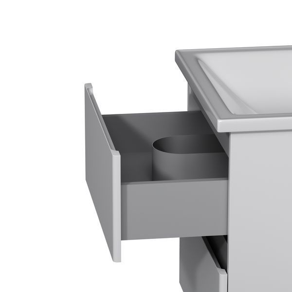 Тумба с умывальником AM.PM X-Joy 55см (M85-FHX0552-WC0552WG38) белая 421040 фото