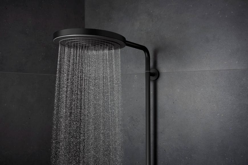 Душевая система Hansgrohe Pulsify S Puro Showerpipe 260 1jet 24222670 с термостатом (черный матовый) 952225 фото