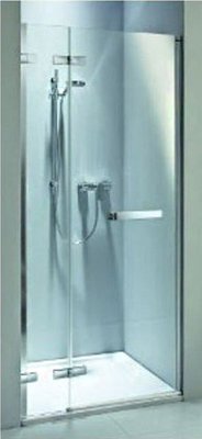 Душові двері Kolo Next 90 (HDRF90222R03L) з релінгом сріблястий профіль/скло прозоре Reflex (ліва) 153200 фото