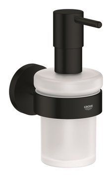 Дозатор для жидкого мыла Grohe Start 411952430 (черный матовый) 825429 фото