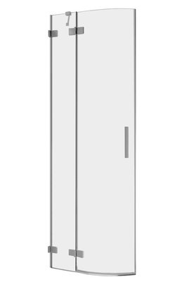 Душові двері Radaway Euphoria PDD 80 L (383002-01L) хромоване кріплення/скло прозоре (ліва) 208223 фото