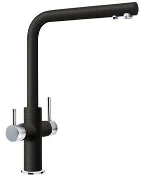 Змішувач для кухні Franke Neptune Clear Water з підключенням питної води (115.0370.694) хром-онікс 140032 фото