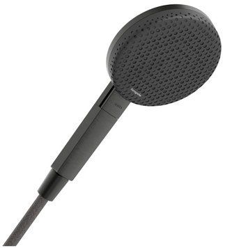 Душевая лейка Hansgrohe Raindance Alive Select S 3jet EcoSmart+ 24512340 (3 режима) Brushed Black Chrome 987093 фото