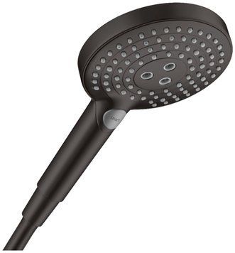 Душевая лейка Hansgrohe Raindance Select S 120 3jet P 26014670 (чёрный матовый) 540697 фото