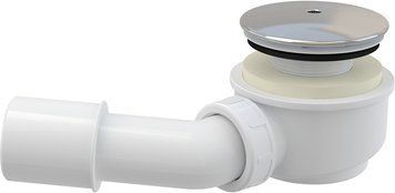 Сифон для душового піддону Alcoplast d60 A471CR 119204 фото