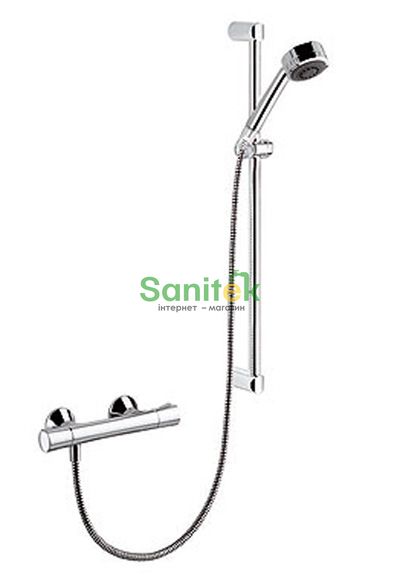 Смеситель для душа Kludi Zenta Shower Duo 605770500 с термостатом (хром) 3212 фото