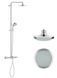 Душова система Grohe New Tempesta Cosmopolitan 160 26223000 з термостатом (хром) 130688 фото 4