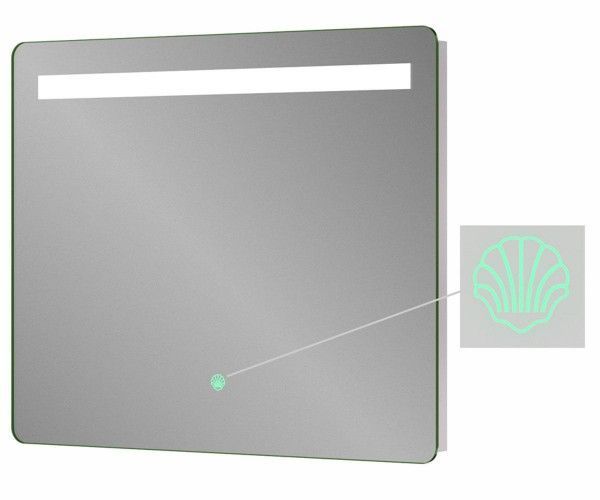 Дзеркало для ванної кімнати Sanwerk Lava Rada 80x65см (ZL0000171) 138012 фото