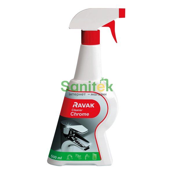 Чистящее средство для смесителей Ravak Cleaner Chrome X01106 (500мл) 94392 фото