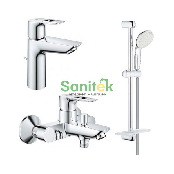 Набор смесителей для ванной комнаты Grohe Bauloop New M 123215MA 547001 фото