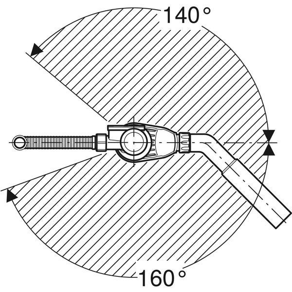 Сифон для ванни Geberit 150.755.21.6 з кнопкою зливу (хром) 546587 фото