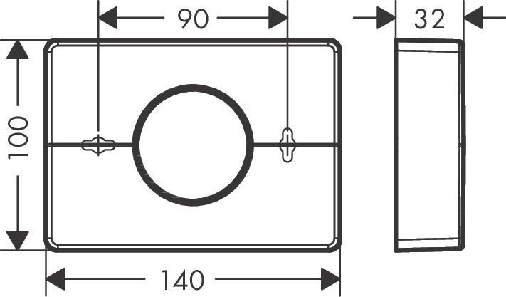 Диспенсер для салфеток Hansgrohe AddStoris 41773670 (чёрный матовый) 428252 фото