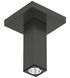 Тримач верхнього душу Hansgrohe E 24338340 стельовий 100 мм (Brushed Black Chrome) 987787 фото 1