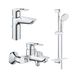 Набір змішувачів для ванної кімнати Grohe Bauloop New M 123215MA 547001 фото 1