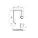 Держатель для туалетной бумаги Аква Родос Matteo 8826 (АР000040581) хром 117477 фото 3