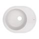 Гранітна мийка Lidz 620x500/200 WHI-01 (LIDZWHI01615500200) White 374538 фото 1