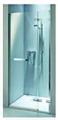Душові двері Kolo Next 120 (HDRF12222R03R) з релінгом сріблястий профіль/скло прозоре Reflex (права) 153184 фото